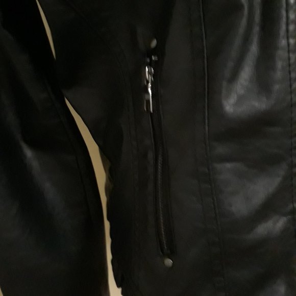 WOMEN'S BLACK JACKET/ SIZE L / LANE CRAWFORD BRAND - Picture 7 of 13